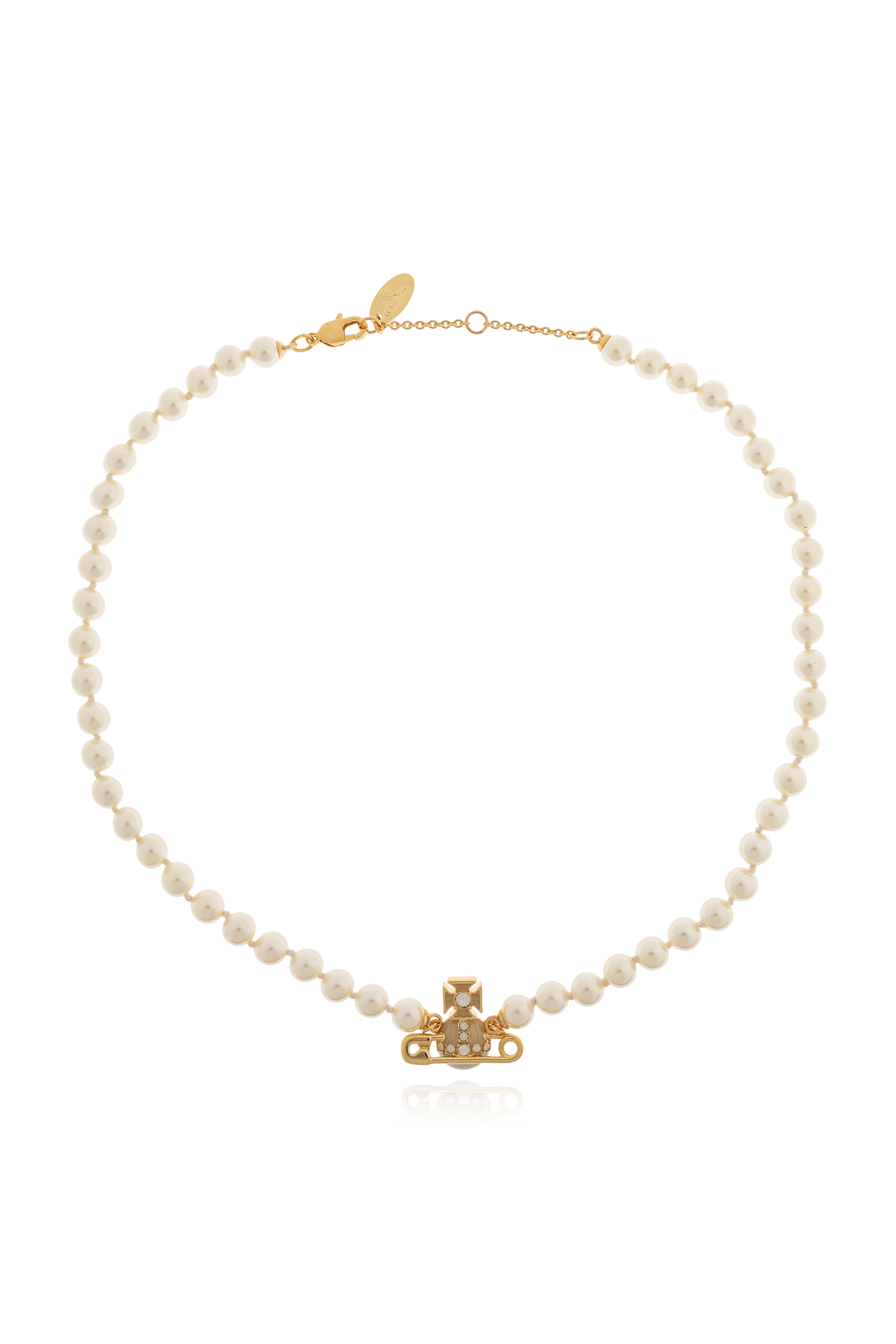 Vivienne Westwood Necklace with artificial pearl | Women's | Vitkac
